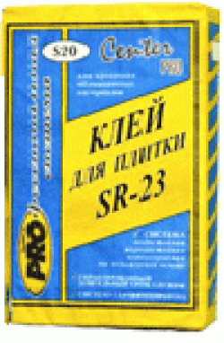 SR-23 Клей для плитки универсальный водостойкий 25кг