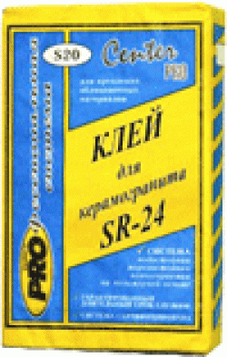 SR-24 Клей для керамогранита и природного камня 25кг