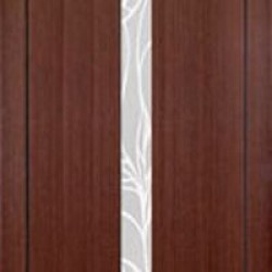 Двери «ДОП№1», Модель:Porta Venezia «Pianta», полотно глухое, орех темный, орех миланский, венге, беленый дуб, 800 мм